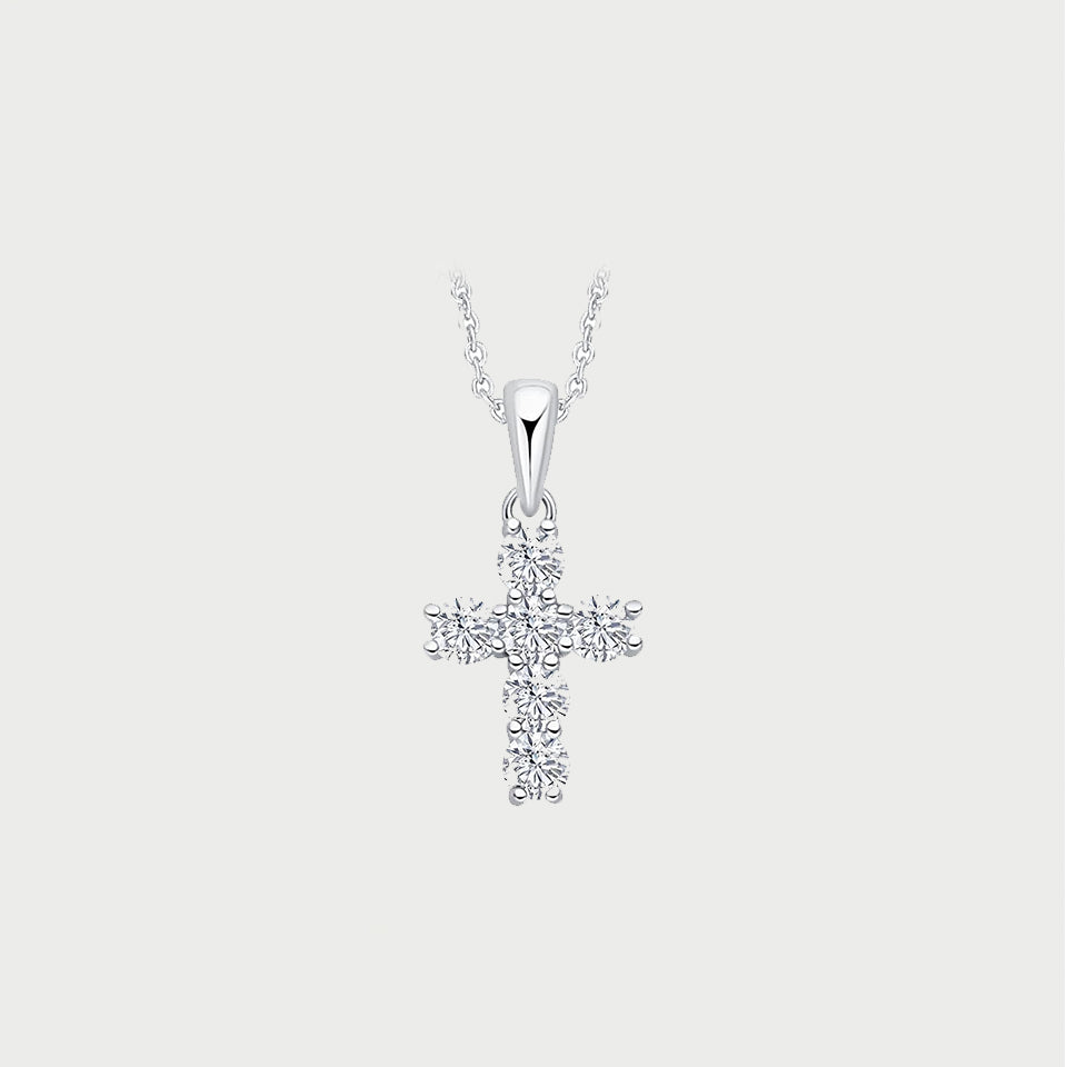 Religious Cross Pendant Necklace