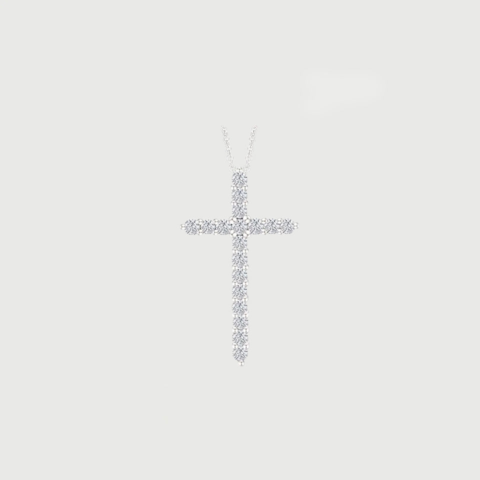 Stunning Cross Pendant Necklace