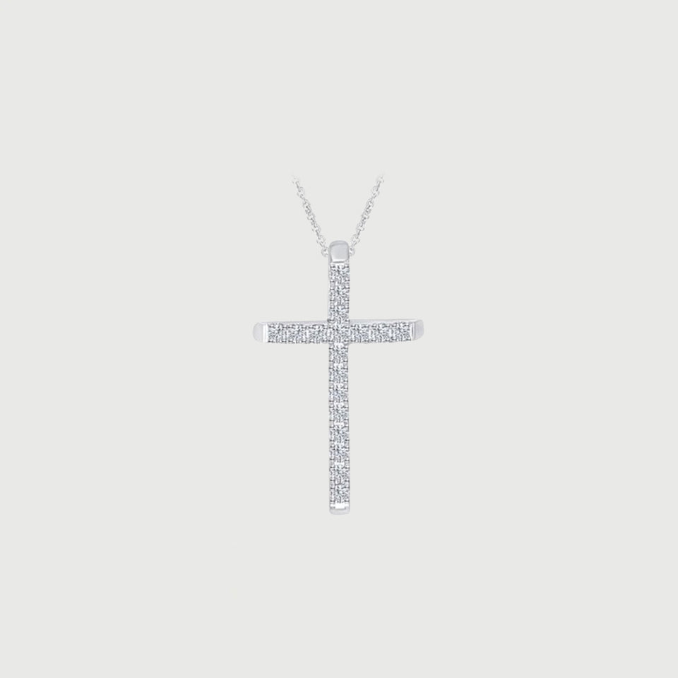 Delicate Cross Pendant Necklace