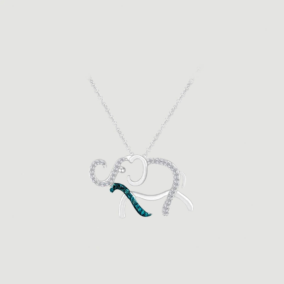 Lucky Elephant Pendant Necklace