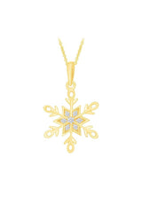 Snowflake Pendant Necklace