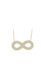 Accent Infinity Pendant Necklace