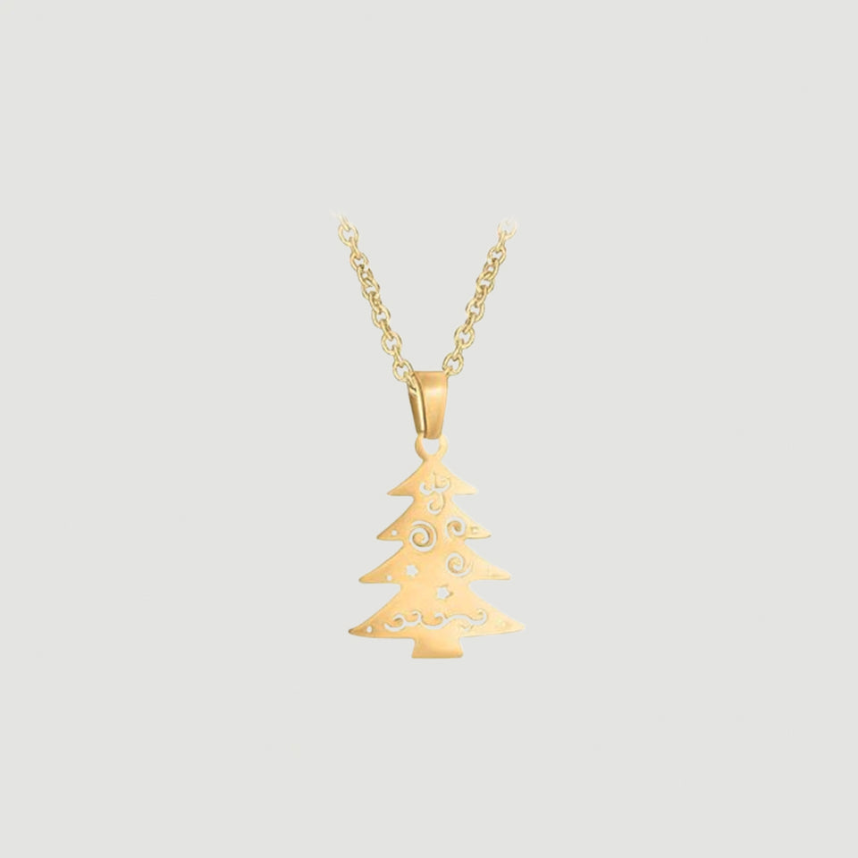 Christmas Theme Pendant Necklace