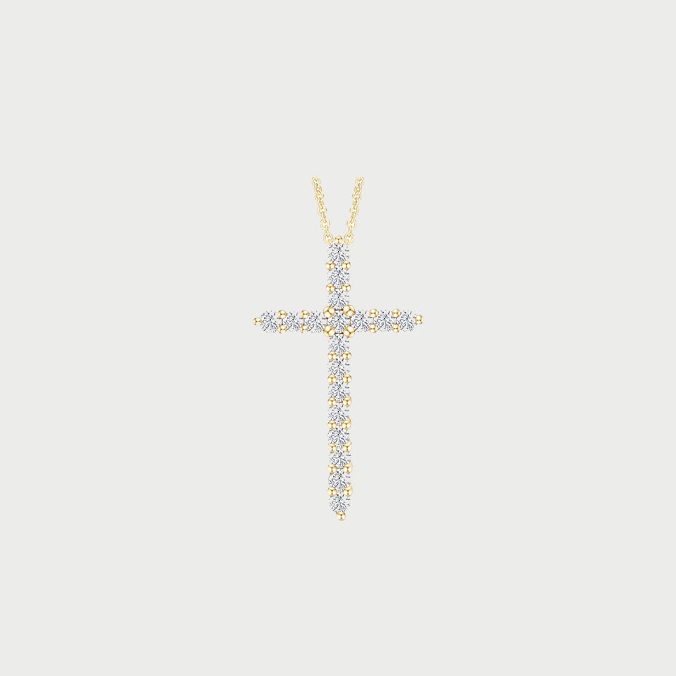 Stunning Cross Pendant Necklace