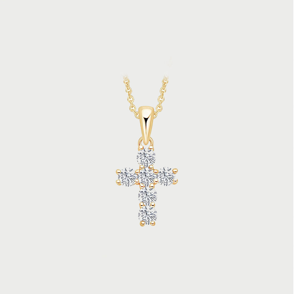 Religious Cross Pendant Necklace