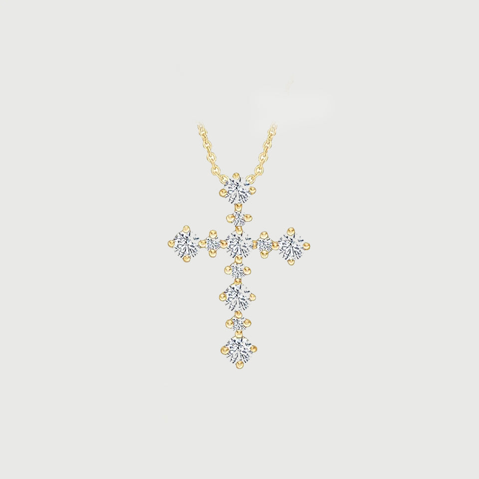 Stylish Cross Pendant Necklace