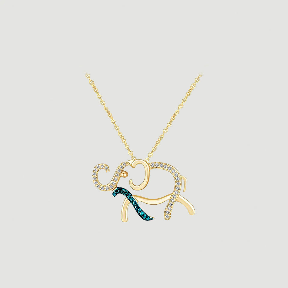 Lucky Elephant Pendant Necklace