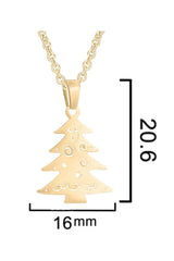 Fashion Christmas Theme Pendant Necklace