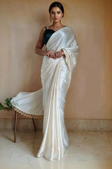 Fancy Japan Satin Saree