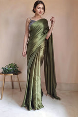 Fancy Japan Satin Saree