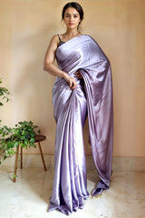 Fancy Japan Satin Saree