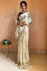 Fancy Japan Satin Saree