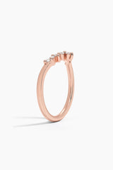 Round Cut Contouret Ring