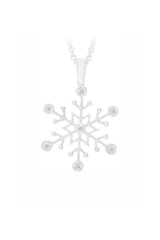 Star Snowflake Pendant Necklace