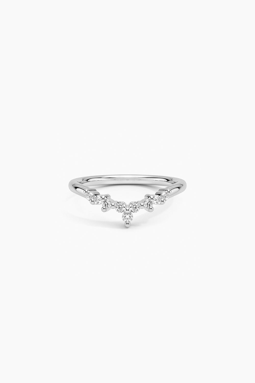 Round Cut Contouret Ring