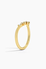 Round Cut Contouret Ring